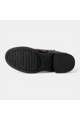 Bota Dakota Cano Curto Salto Bloco Feminina Marrom