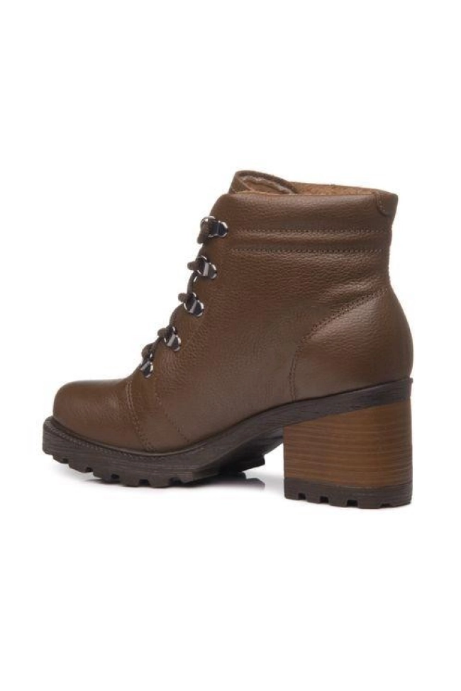 Bota Feminina Coturno Couro Pegada Bota Feminina Coturno Couro Pegada