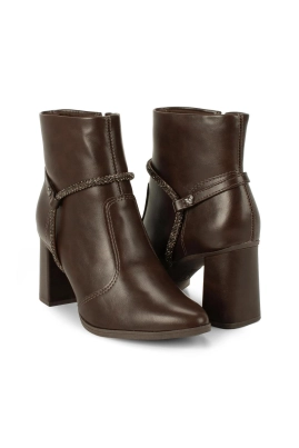 Bota Feminina Mississipi Cano Curto Café Bota Feminina Mississipi Cano Curto Café