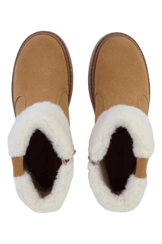 Bota Feminina Modare London Camurça Caramelo Bota Feminina Modare London Camurça Caramelo