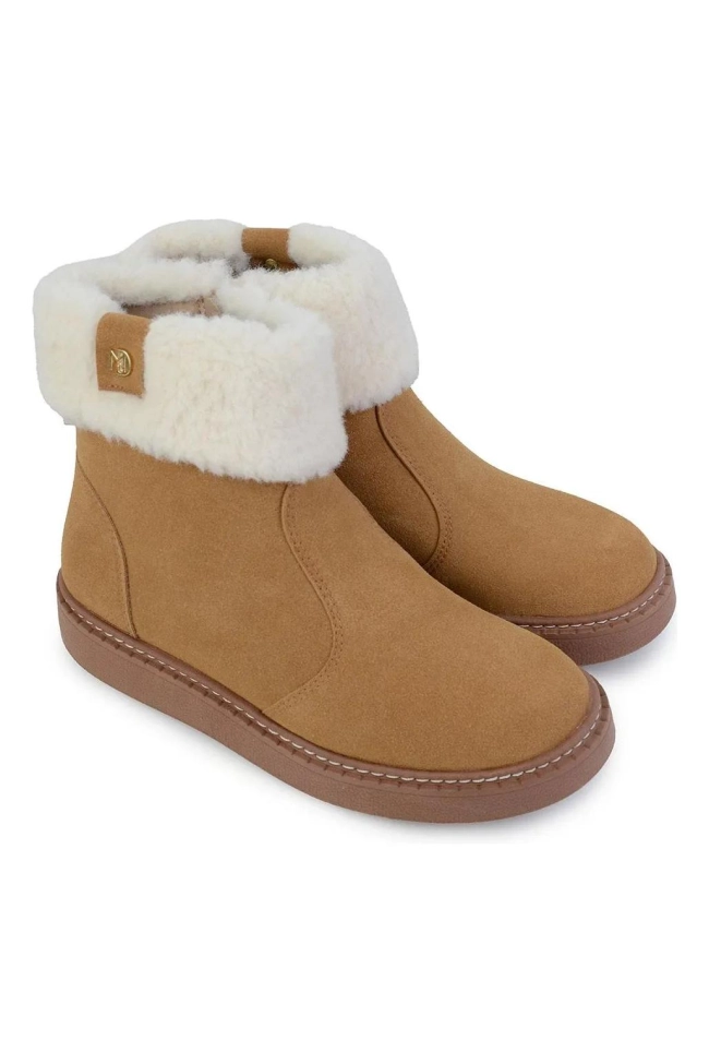 Bota Feminina Modare London Camurça Caramelo Bota Feminina Modare London Camurça Caramelo