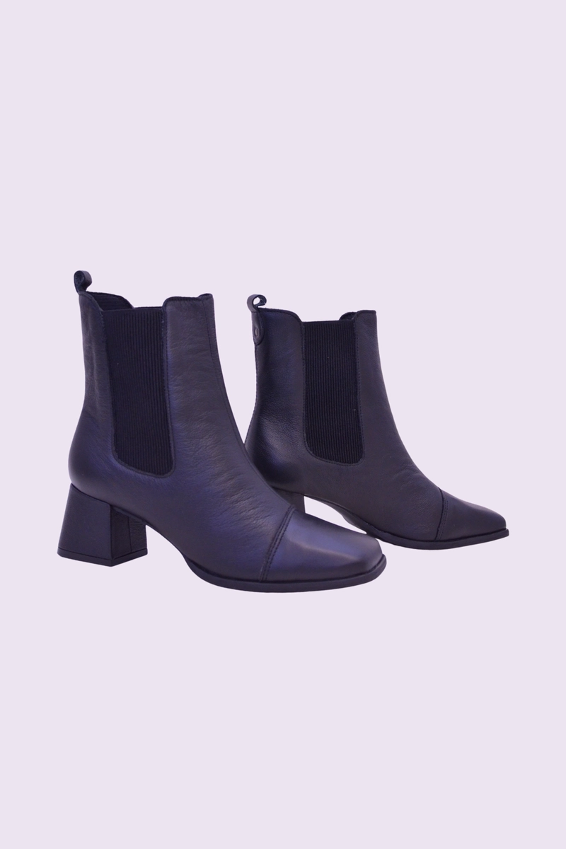 Bota Gabip Bico Quadrado Feminina Preta Bota Gabip Bico Quadrado Feminina Preta