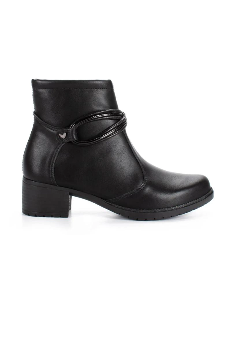 Bota Mississipi Cano Curto Feminina Preta Bota Mississipi Cano Curto Feminina Preta