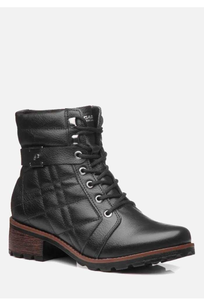 Bota Feminina Forrada Pegada Coturno 