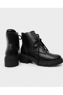 Bota Ramarim Coturno Feminina Preta Bota Ramarim Coturno Feminina Preta