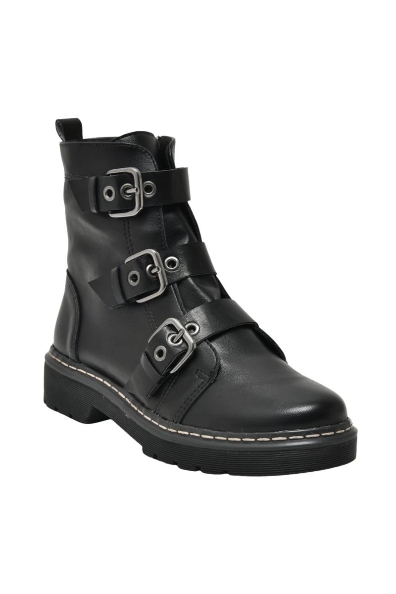 Bota Via Marte Fivelas Feminina
