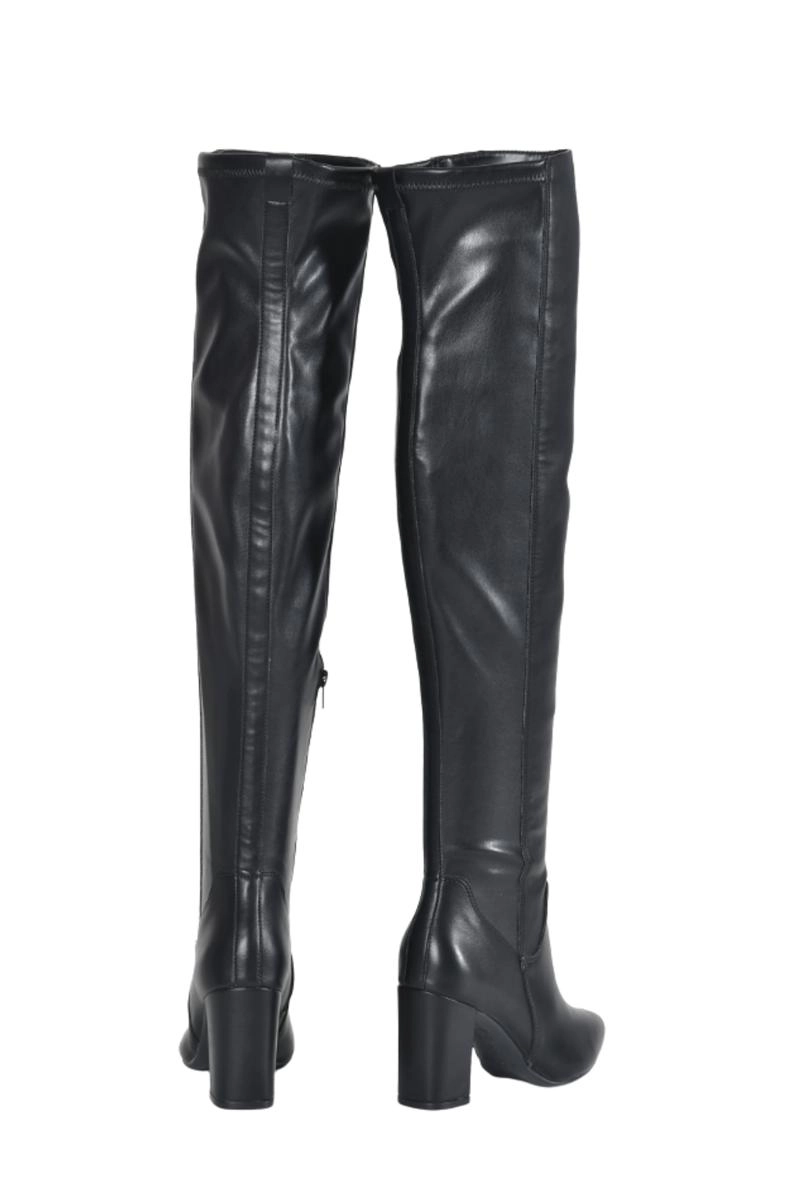Bota Via Marte Over Napa Feminina Preta