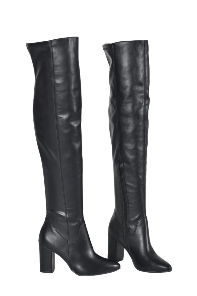 Bota Via Marte Over Napa Feminina Preta