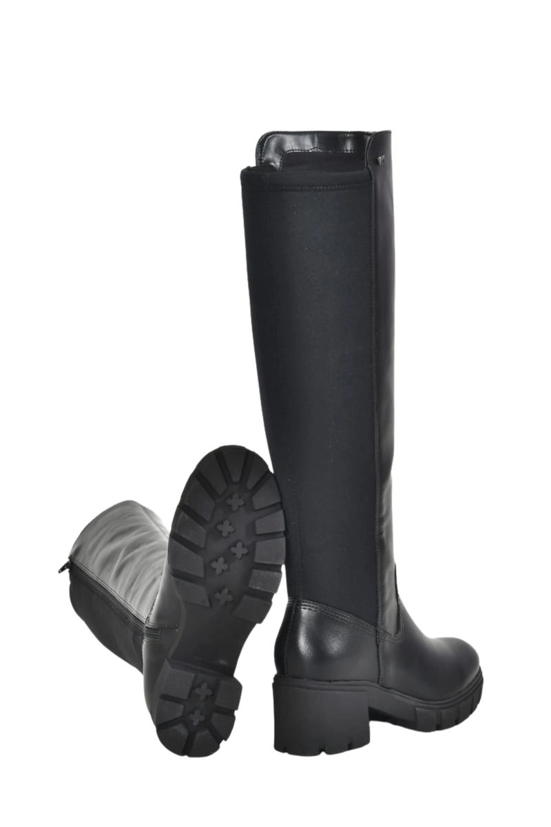 Bota Via Marte Tratorada Cano Alto Feminina