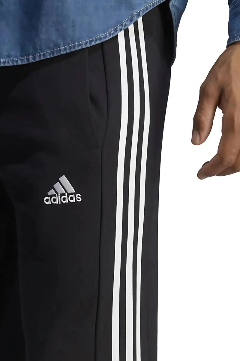 Calça Adidas De Moletom Essentials Masculina Preta