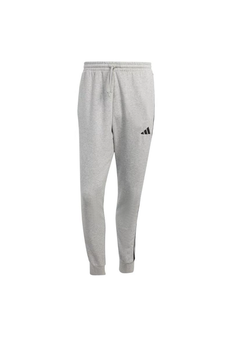 Calça Adidas Essentials French Terry 3 listras Masculino Cinza Calça Adidas Essentials French Terry 3 listras Masculino Cinza