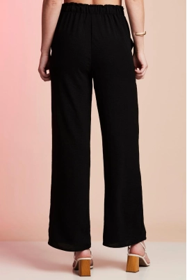 Calça Aishty Pantalona Feminino Preto Calça Aishty Pantalona Feminino Preto
