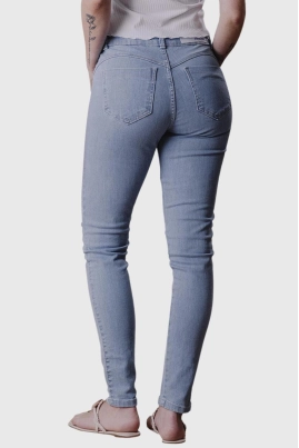 Calça Biotipo Justa Skinny Feminina Azul Jeans Calça Biotipo Justa Skinny Feminina Azul Jeans