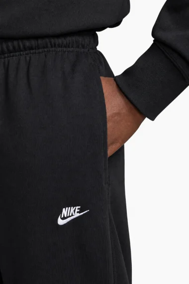 Calça De Moletom Nike Club Knit Cordão Masculina Preta Calça De Moletom Nike Club Knit Cordão Masculina Preta