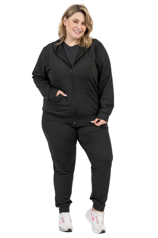 Calça Dezali Cordão Térmica Feminina Preta Produto - Calça Dezali Cordão Térmica Feminina Preta