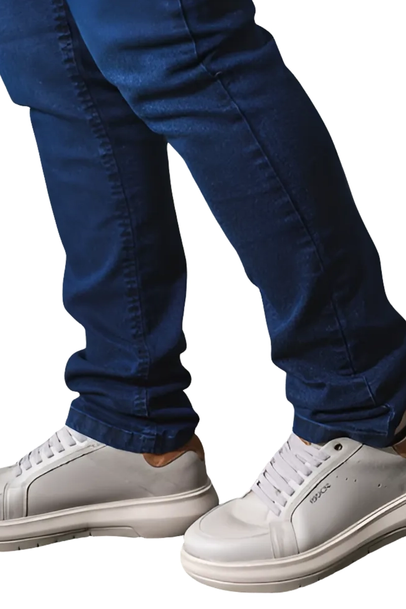 Calça Fit Pitt Slim Masculina Jeans Calça Fit Pitt Slim Masculina Jeans