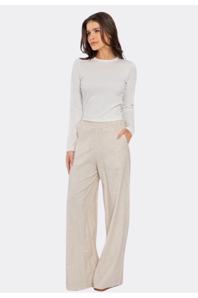 Calça Gabip Pantalona Feminina Linho Produto - Calça Gabip Pantalona Feminina Linho