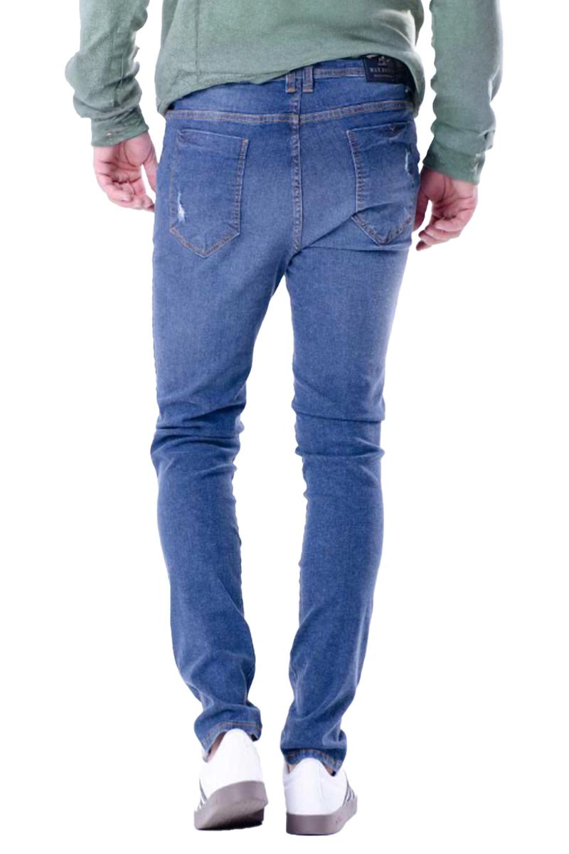 Calça Jeans Max Denim Skinny Masculina