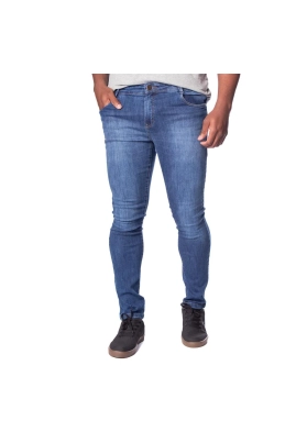 Calça Jeans Pitt Slim Fit Maculina Azul Calça Jeans Pitt Slim Fit Maculina Azul