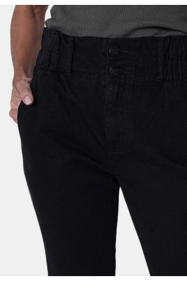 Calça Lee Sarja Mom Feminina Preta Calça Lee Sarja Mom Feminina Preta