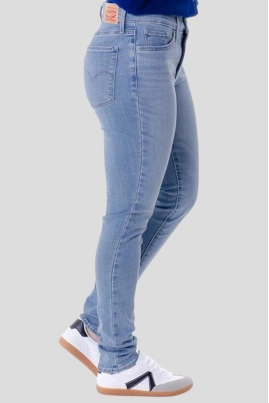 Calça Levis Skinny Feminina Jeans Claro Calça Levis Skinny Feminina Jeans Claro