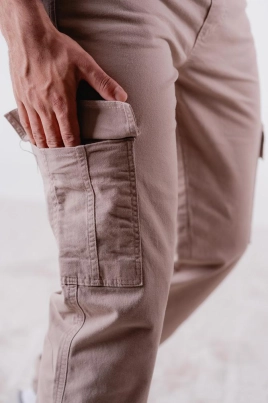 Calça Voox Jogger Cargo Masculina Caqui Calça Voox Jogger Cargo Masculina Caqui