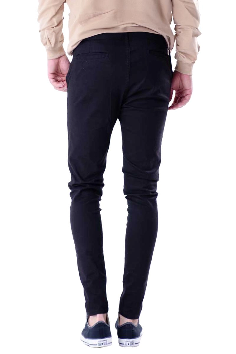 Calça Max Denim Sarja Bolso Faca Masculina