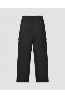 Calça Max Denim Sarja Cargo Masculina Preta Calça Max Denim Sarja Cargo Masculina Preta