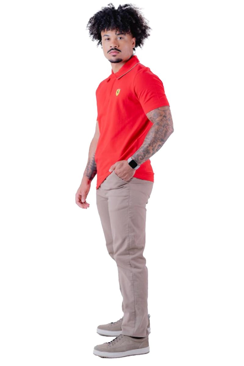 Calça Max Denim Sarja Fit Masculina