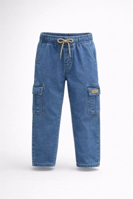 Calça Oznes Cargo Infantil Masculina Jeans Calça Oznes Cargo Infantil Masculina Jeans