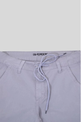 Calça Voox Cargo Sarja Feminina Cinza Calça Voox Cargo Sarja Feminina Cinza