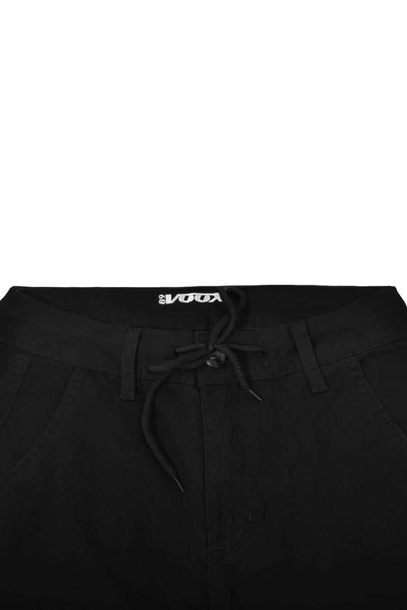 Calça Voox Cargo Sarja Feminina Preta