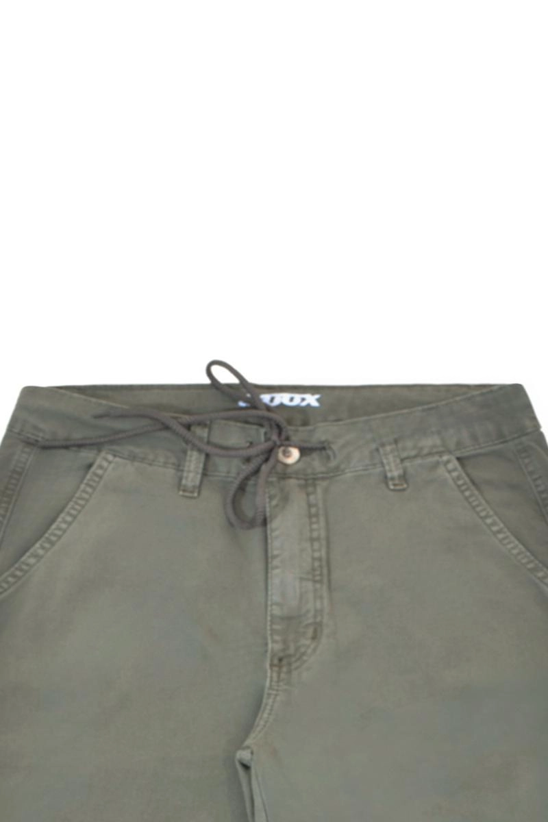 Calça Voox Cargo Sarja Feminina Verde Militar