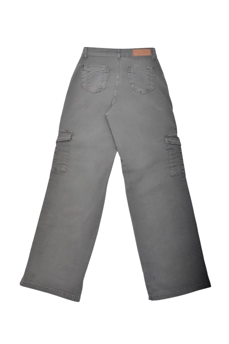 Calça Voox Wide Leg Cargo Feminina