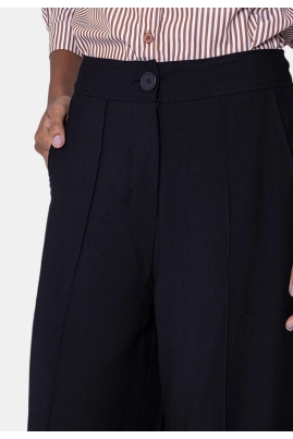 Calça Gabip Pantalona Alfaiataria Feminina Preta Calça Gabip Pantalona Alfaiataria Feminina Preta