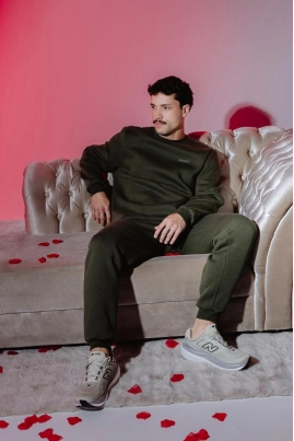 Calça Masculina Moletom com punho básico Freesurf Calça Masculina Moletom com punho básico Freesurf