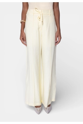 Calça Gabip Alfaiataria Feminina Amarela Calça Gabip Alfaiataria Feminina Amarela