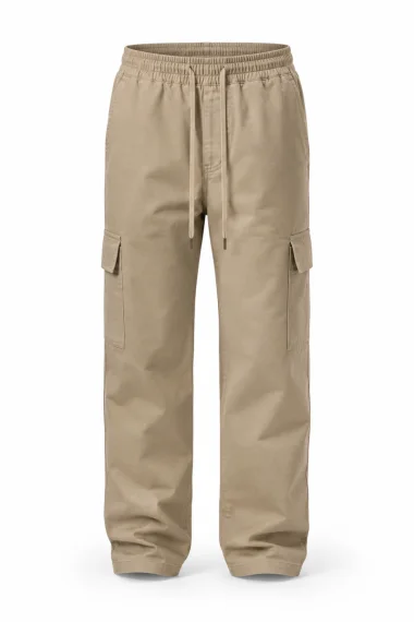 Calça Oznes Sarja Juvenil Masculino Areia Calça Oznes Sarja Juvenil Masculino Areia