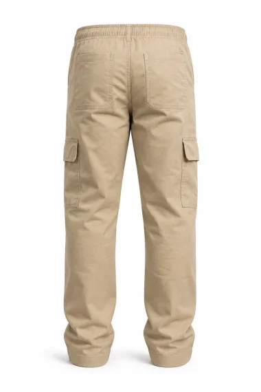 Calça Oznes Sarja Juvenil Masculino Areia Calça Oznes Sarja Juvenil Masculino Areia