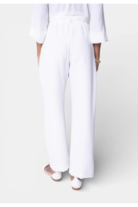 Calça Rovitex Alfaiataria Feminina Off White Calça Rovitex Alfaiataria Feminina Off White