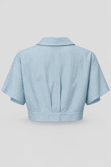 Camisa Feminina Manga Curta Cropped Gabip Camisa Feminina Manga Curta Cropped Gabip