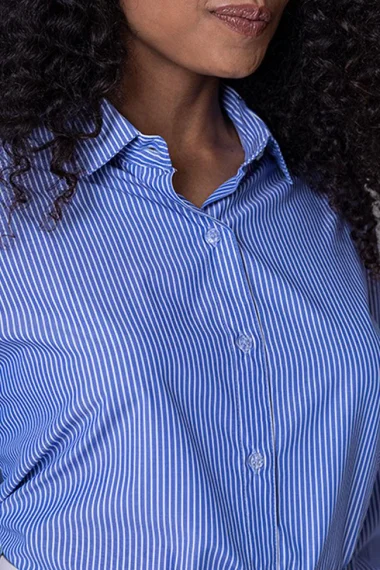 Camisa Maxi Feminina Pitt Jeans