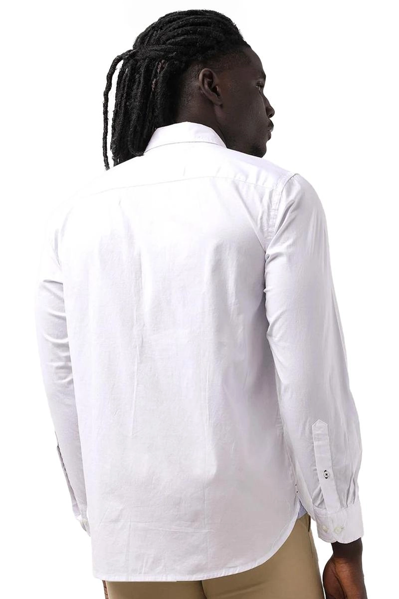 Camisa Tommy Hilfiger Manga Longa Lisa Masculina