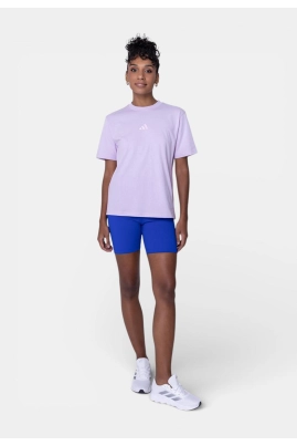 Camiseta Adidas 3 Stripes Feminina Lilás Camiseta Adidas 3 Stripes Feminina Lilás