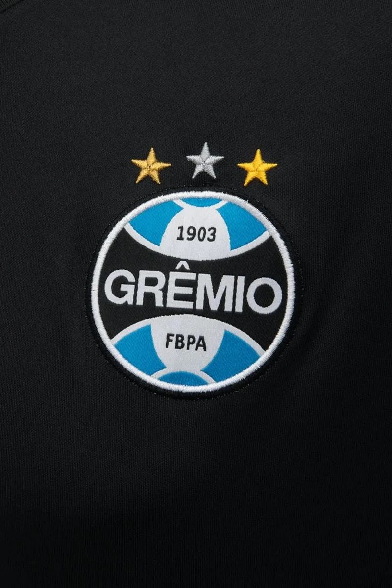 Camiseta Betel Grêmio Manga Curta Degradê Preta Camiseta Betel Grêmio Manga Curta Degradê Preta