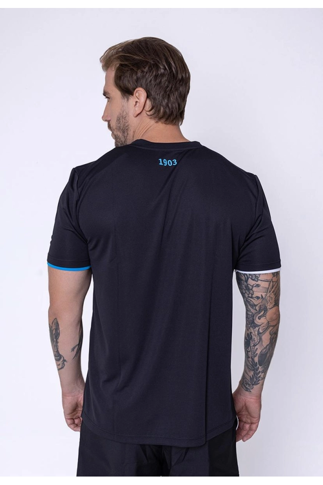 Camiseta Betel Grêmio Manga Curta Preta Camiseta Betel Grêmio Manga Curta Preta