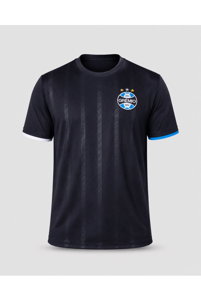 Produto - Camiseta Betel Grêmio Manga Curta Preta