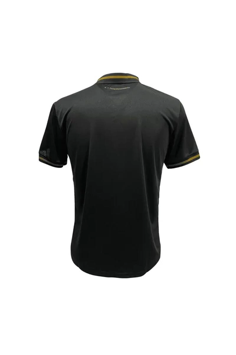 Camiseta Betel Internacional Manga Curta Preta e Dourado Camiseta Betel Internacional Manga Curta Preta e Dourado