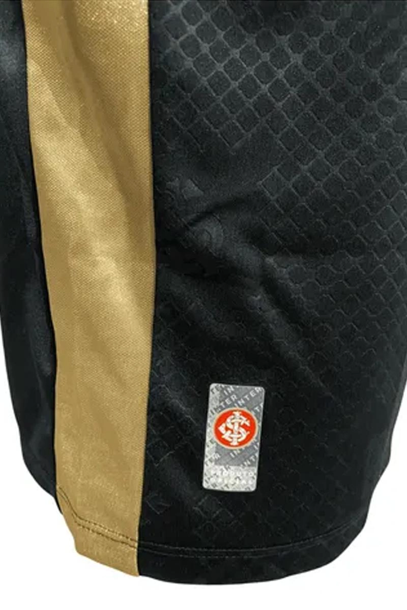 Camiseta Betel Internacional Manga Curta Preta e Dourado Camiseta Betel Internacional Manga Curta Preta e Dourado