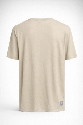 Camiseta DLZ Manga Curta Masculina Bege Camiseta DLZ Manga Curta Masculina Bege